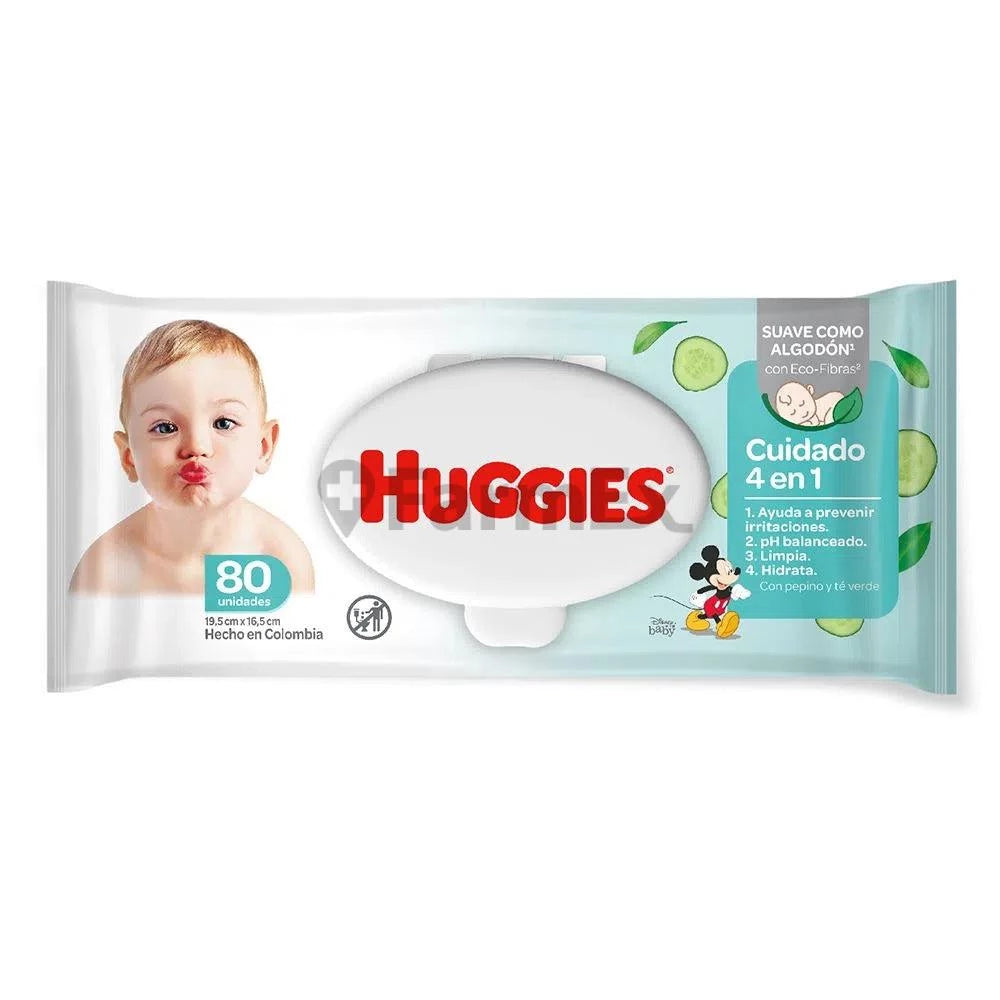 Toallitas Húmedas Huggies "Suave como Algodón" x 48 unidades kimberly
